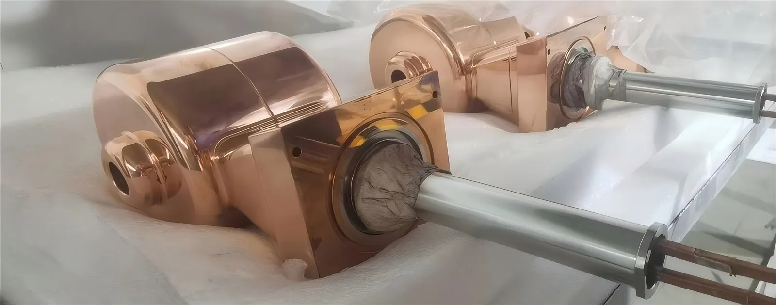 Hydrogen Shielded Vacuum Brazed Copper Parts Hydrogen Shielded Vacuum Brazed Copper Parts