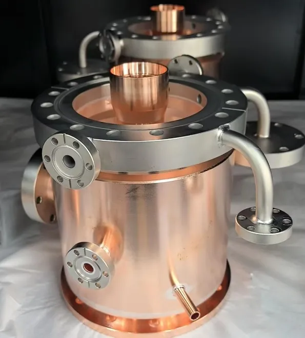 Vacuum Brazed Copper Parts Vacuum Brazed Copper Parts